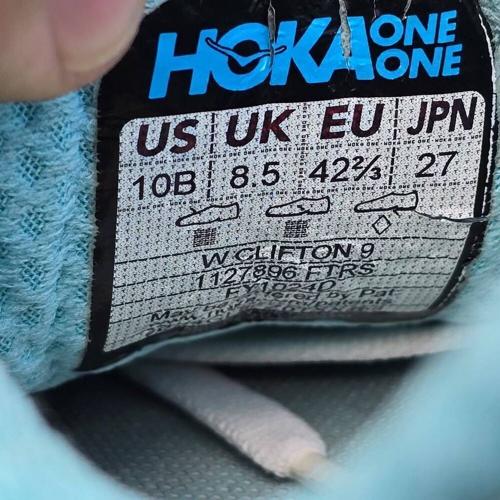 Hoka One One Clifton 9 - Women's Runnig shoes - Size 10B - Picture 11 of 11